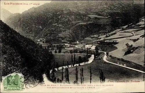 Ak Val d’Aran Lleida Spanien, Los Pirineos, El Garona y Carretero Cerca