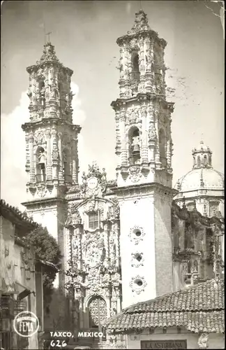 Foto Ak Taxco Mexiko, Catedral