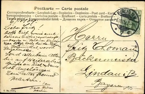 Ak Monoplan Flugzeug, Pilot Bleriot, Zuschauer