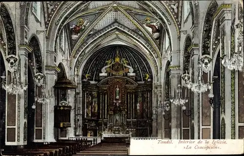 Ak Tandil Argentinien, Interior de la Iglesia, La Concepcion