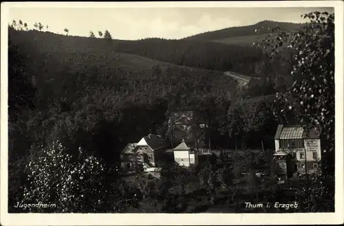 Ak Thum im Erzgebirge Sachsen, Jugendheim