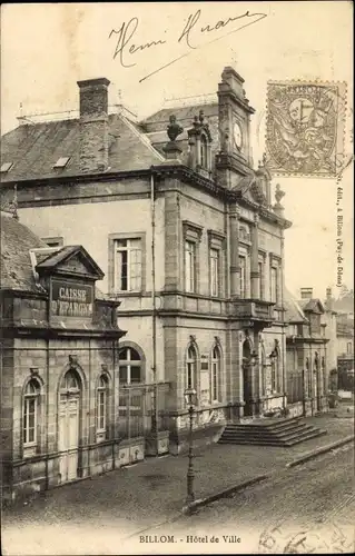 Ak Billom Puy de Dôme, Hotel de Ville