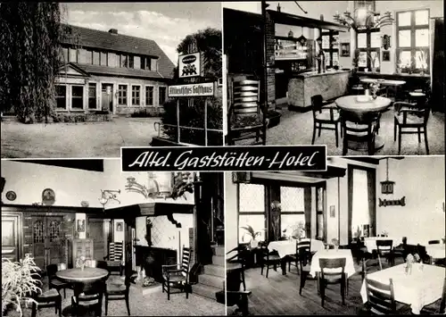 Ak Laer Nordrhein Westfalen, Altdeutsches Gaststätten Hotel