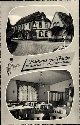 Ak Appenhofen Billigheim Ingenheim, Gasthaus zur Traube