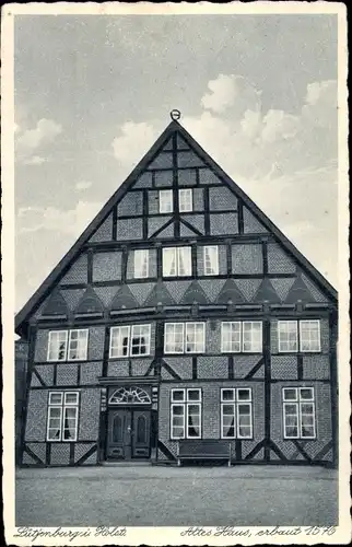 Ak Lütjenburg in Schleswig Holstein, Altes Haus