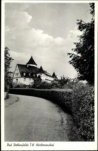 Ak Bad Rothenfelde Niedersachsen, Weidtmanshof