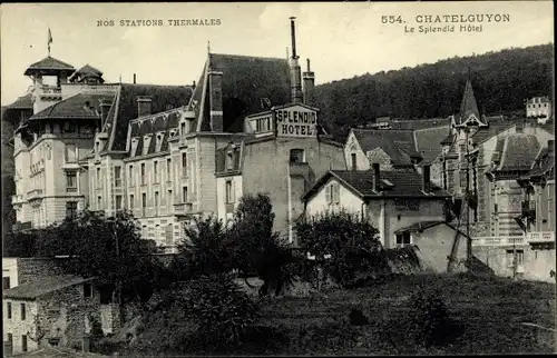 Ak Chatelguyon Puy de Dôme, Le Splendid Hotel