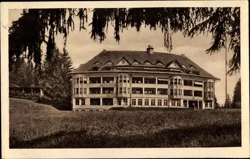 Ak Oberstdorf im Allgäu, Kuranstalt Stillachhaus