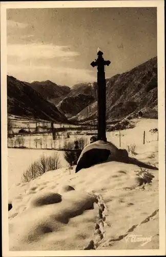 Ak Andorra, Croix de terme en hiver