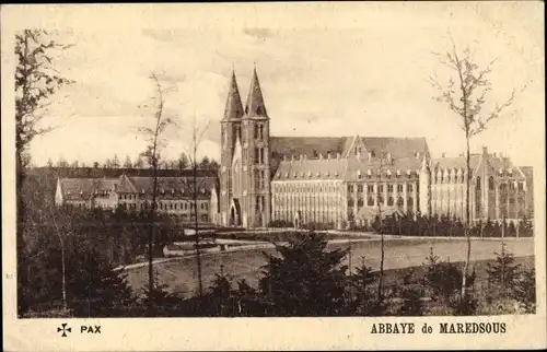 Ak Maredsous Wallonien Namur, Abbaye de Maredsous