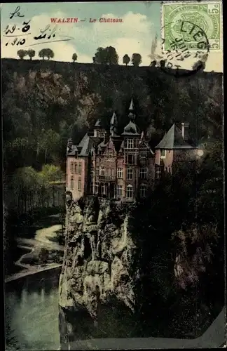 Ak Walzin Wallonien Namur, Le Château
