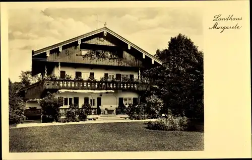 Ak Rottach Egern in Oberbayern, Landhaus Margarete