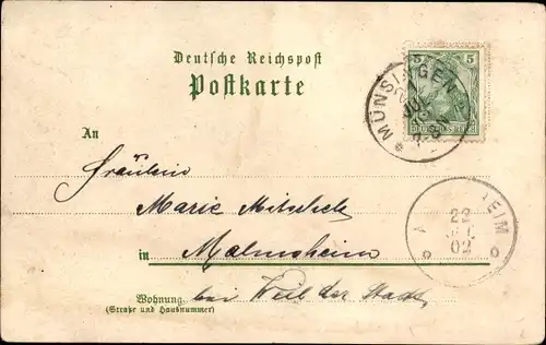 Litho Münsingen in Baden Württemberg, Truppenübungsplatz