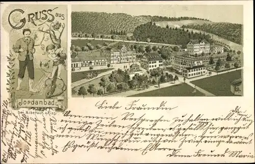 Litho Biberach an der Riß in Oberschwaben, Jordanbad