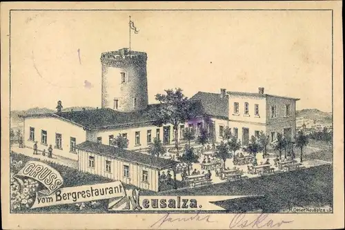 Litho Neusalza Spremberg in Sachsen, Bergrestaurant
