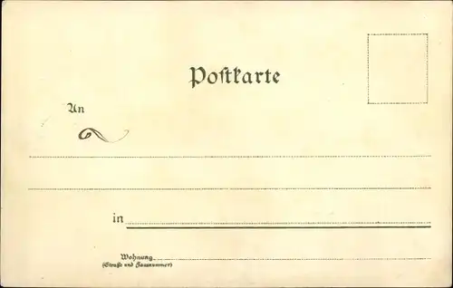 Litho Günzburg in Schwaben, Hofkirche, Schloss, Hauptstraße, Frauenkirche