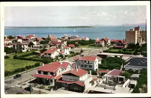 Ak Punta del Este Uruguay, Vista desde el Hotel Nogaro, Isla Gorriti