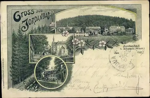 Litho Biberach an der Riß, Jordanbad, Tübingen