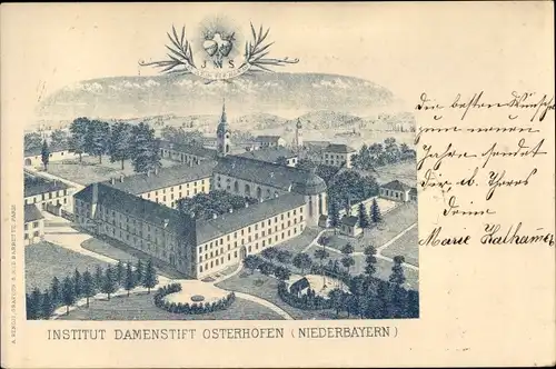 Litho Osterhofen Deggendorf Bayern, Institut Damenstift