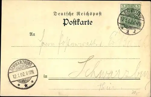 Litho Erfurt in Thüringen, Europäischer Hof