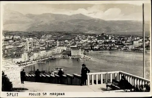 Ak Split Kroatien, Pogled sa Marjana, Panorama