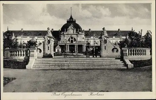 Ak Bad Oeynhausen in Nordrhein Westfalen, Kurhaus, Frontansicht