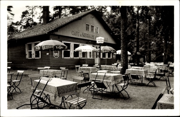 Ak Berlin Zehlendorf Dahlem, Cafe und Kurhaus Grunewald ...