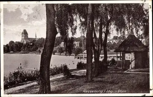 Ak Ratzeburg im Herzogtum Lauenburg, Stadtpartie