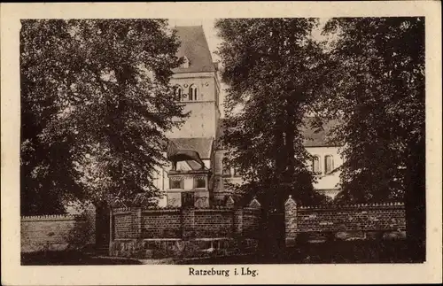 Ak Ratzeburg im Herzogtum Lauenburg, Stadtpartie