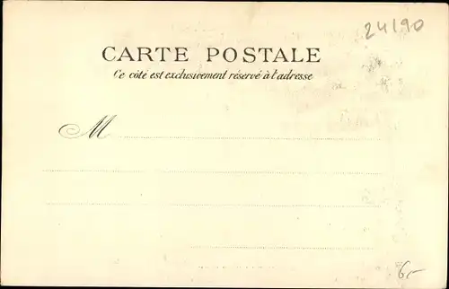 Künstler Ak Fort de France Martinique, Quelques réfugiés des villages avoisinant Saint Pierre