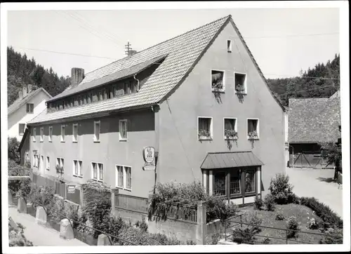 Foto Ak Wirsberg im Frankenwald Bayern, Gasthaus Göring