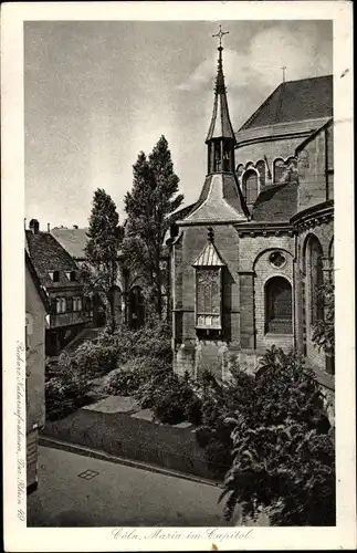 Ak Köln am Rhein, Maria im Kapitol, Kirche