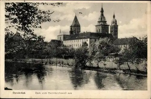 10 alte Ansichtskarten Osnabrück in Niedersachsen, diverse Ansichten