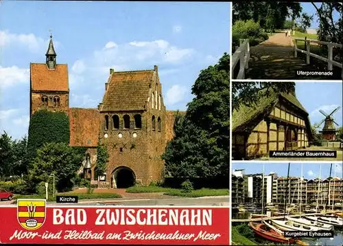 10 alte Ansichtskarten Bad Zwischenahn in Niedersachsen, diverse Ansichten