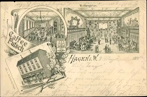 Litho Hagen in Westfalen, Café Putsch, Wintergarten