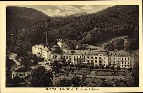 Ak Bad Wildungen in Nordhessen, Fürstliches Badehotel