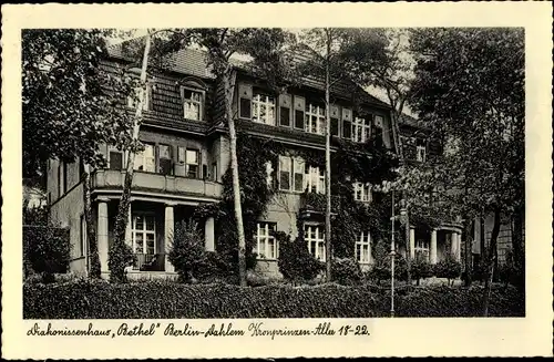 Ak Berlin Zehlendorf Dahlem, Diakonissenhaus Bethel, Kronprinzen Allee 18-22