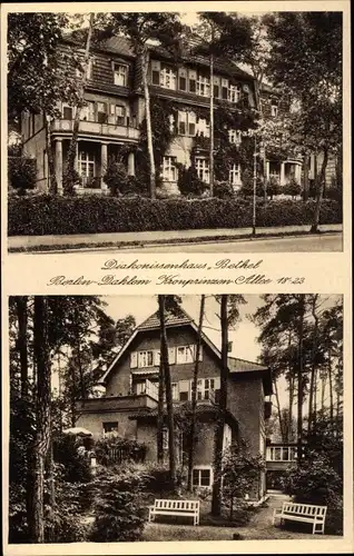 Ak Berlin Zehlendorf Dahlem, Diakonissenhaus Bethel, Kronprinzen Allee 18-23