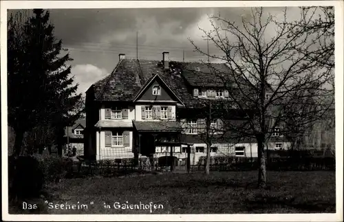 Ak Gaienhofen am Bodensee, Blick auf das Gasthaus Seeheim