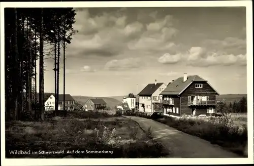 Ak Bad Wildbad Baden Württemberg, Auf dem Sommerberg