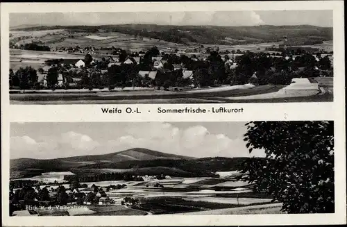 Ak Weifa Steinigtwolmsdorf Lausitz, Panorama, Gesamtansicht