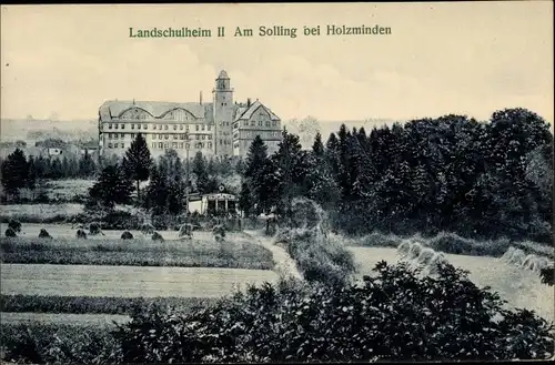 Ak Holzminden im Weserbergland, Landschulheim II, Gesamtansicht