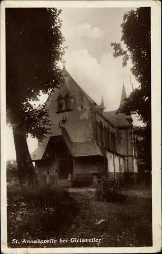 Ak Gleisweiler an der Weinstraße, St. Annakapelle