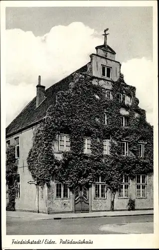 Ak Friedrichstadt an der Eider, Blick zum Paludanushaus