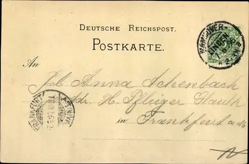 Litho Benthe Ronnenberg Niedersachsen, Gasthaus Erichsruh, Totalansicht, Waldrand, Vers