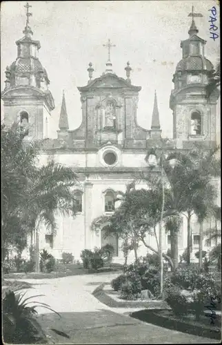 Ak Para Brasilien, Cathedral da Se, Ansicht der Kathedrale