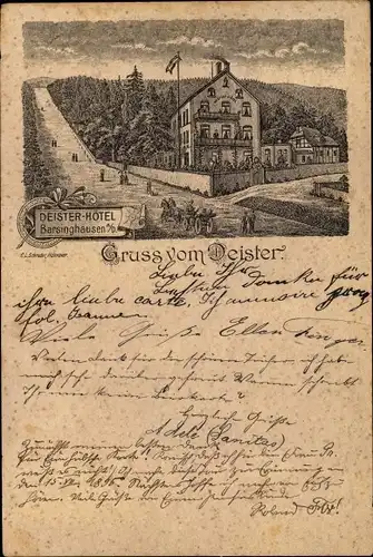 Vorläufer Litho Barsinghausen in Niedersachsen, Deister Hotel