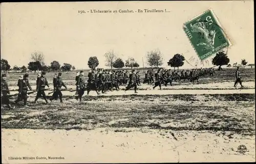 Ak L'Infanterie au Combat, En Tirailleurs