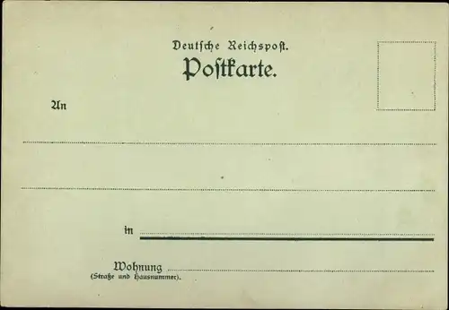 Litho Kreischa im Erzgebirge, Etablissement Blasche, Panorama