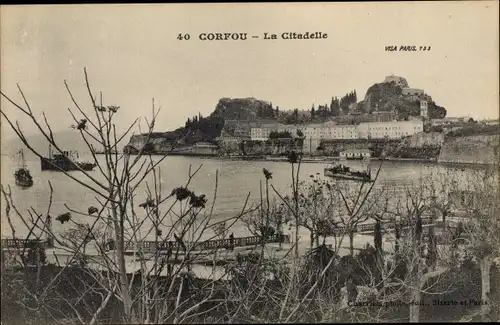 Ak Korfu Griechenland, La Citadelle